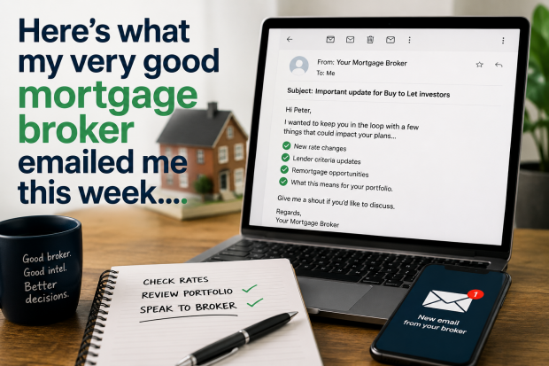 What my very good mortgage broker emailed me this week