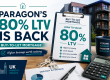 Featured image for a buy-to-let article about a Paragon mortgage product, showing UK property imagery and mortgage deal graphics.