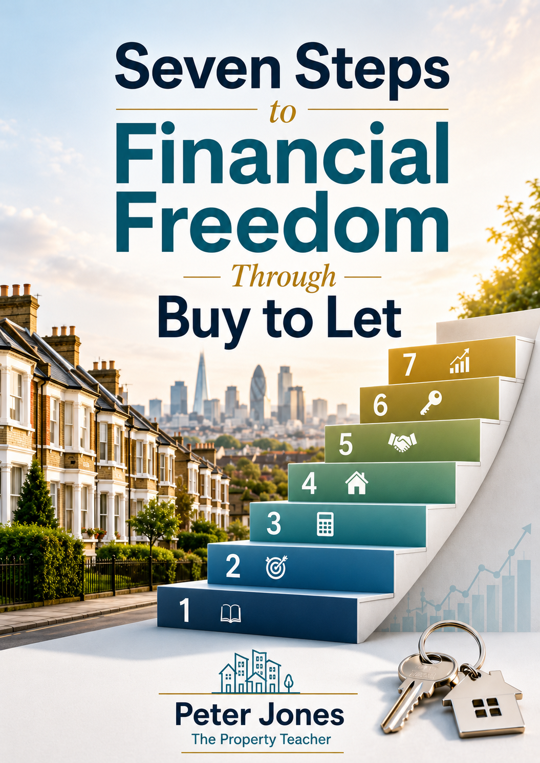 Seven Steps to Financial Freedom Through Buy to Let special report cover.