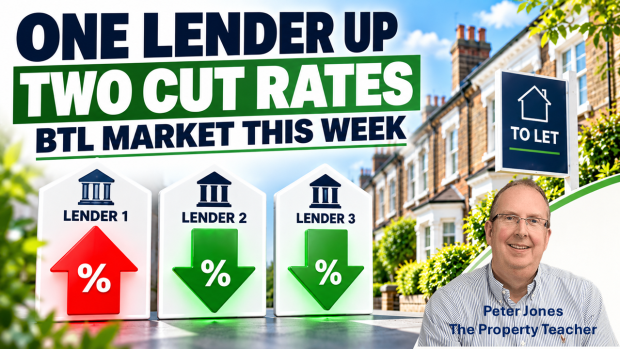 three buy to let lenders move rates image
